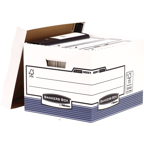 System Standard Archivbox - Blau