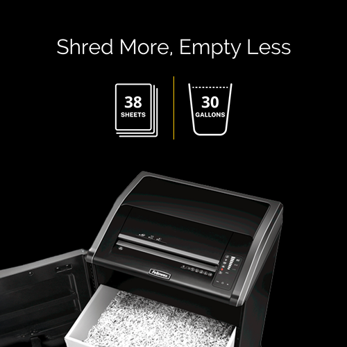 Powershred® 425i 100% Jam Proof Strip-Cut Shredder
