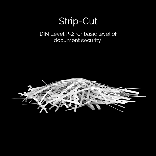 Powershred® 425i 100% Jam Proof Strip-Cut Shredder