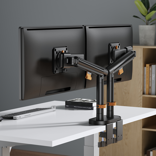 Smartview Dual Monitor Arm with VESA sliders Lifestyle