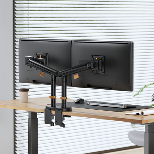 Smartview Dual Monitor Arm with VESA sliders Lifestyle