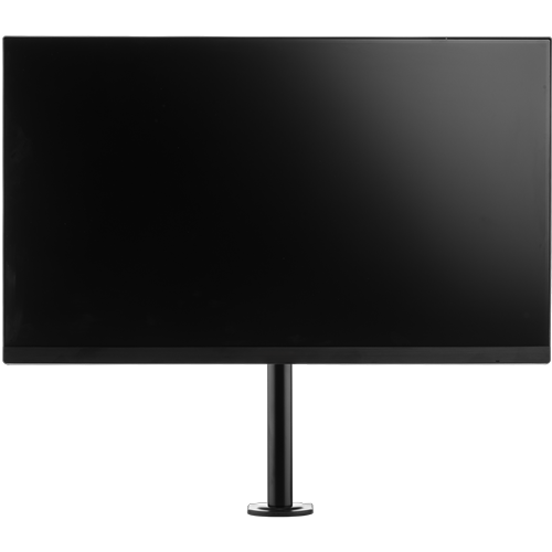 Skylon Single Monitor Arm Short__100091662_Skylon_Single_Short_Front_With_Screen_Black.png