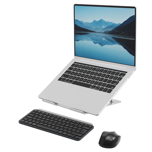 Alumia™ Portable Laptop Stand - Silver