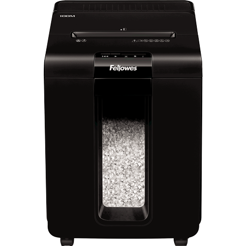 AutoMax™ 100M Mini-Cut Shredder__100M-Hero_straight_083118_faux_perspective.png