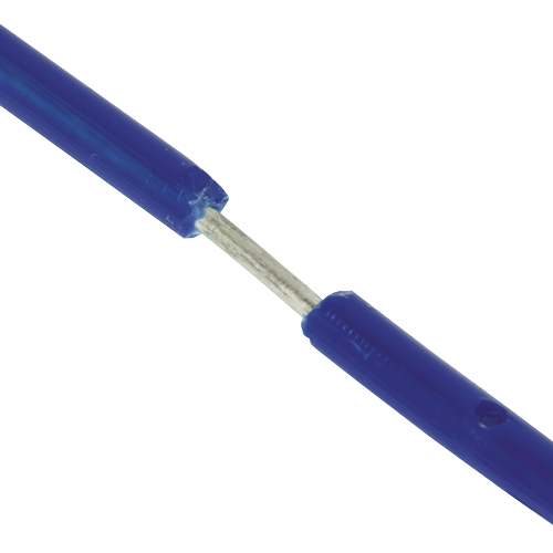 Fixadores de Arame/Plástico D-Clip 100 mm de Cor Azul Pack 100 unid.