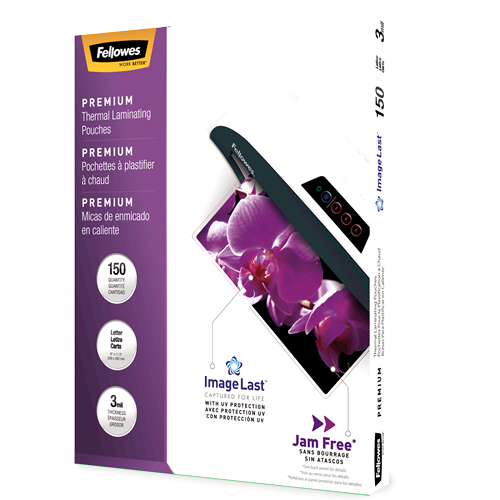 Laminating Pouches - Letter, ImageLast, 3mil, 150 pack