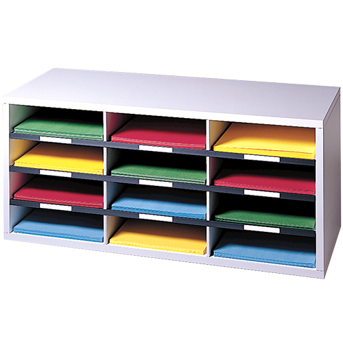 Compartment Sorter - 12, Dove Gray