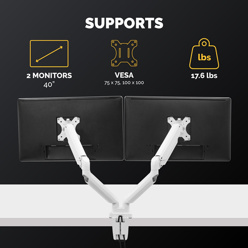 Platinum Dual Monitor Arm