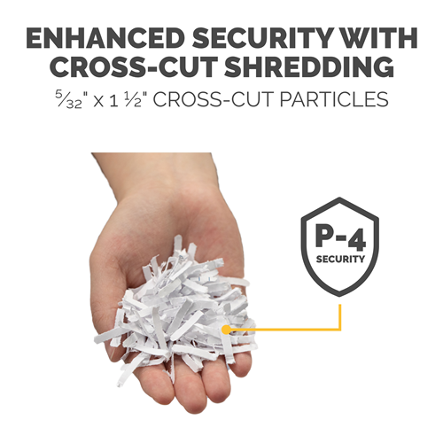 Powershred® 225Ci 100% Jam Proof Cross-Cut Shredder