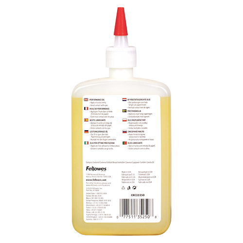 Powershred® Shredder Oil – 12 Oz. Bottle