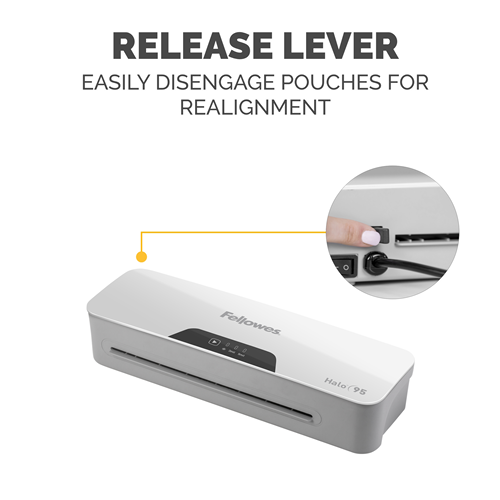 Halo™ 95 Laminator with Pouch Starter Kit