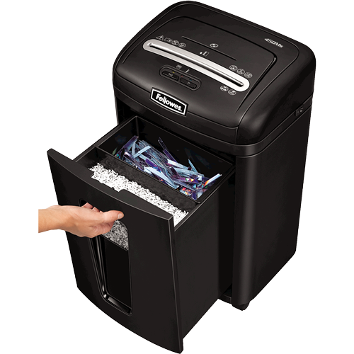 Déchiqueteuse micro-coupe Powershred® 450Ms__450Ms_PullOutBin_CDtray.png
