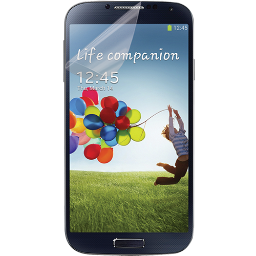 VisiScreen™ Protecteur D écran pour Samsung Galaxy S®4__4812501_SamsungGalaxy_VisiScreen_BlackFrame_Front.png