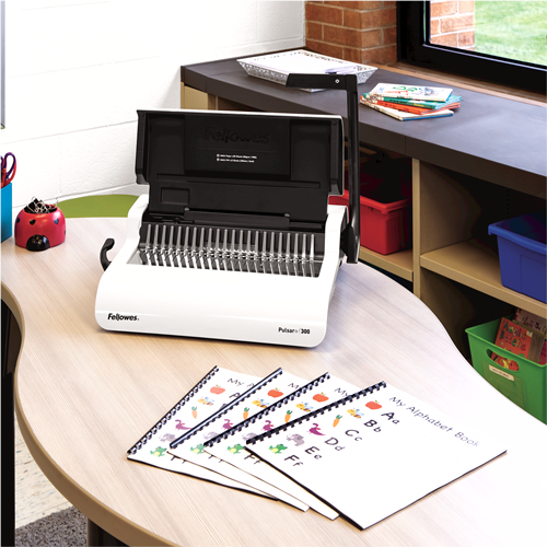 Pulsar™+ 300 Comb Binding Machine w/Starter Kit