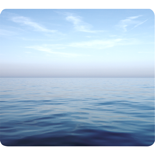 Recycled Mouse Pad - Blue Ocean