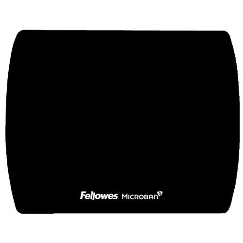 Microban® Ultra Thin Mouse Pad - Black