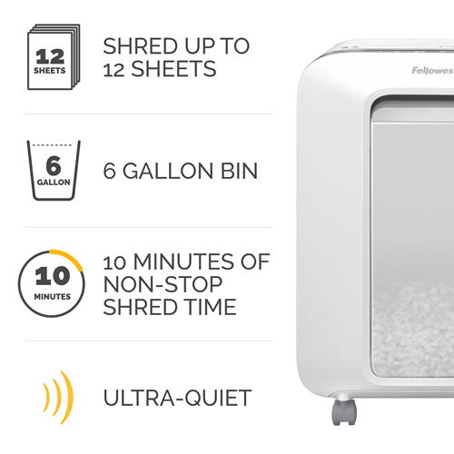 Powershred® LX200 Micro Cut Shredder (White)