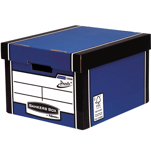 Premium Standard Archivbox - Blau