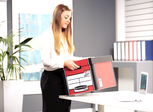Premium 726 Tall Storage Box - Red