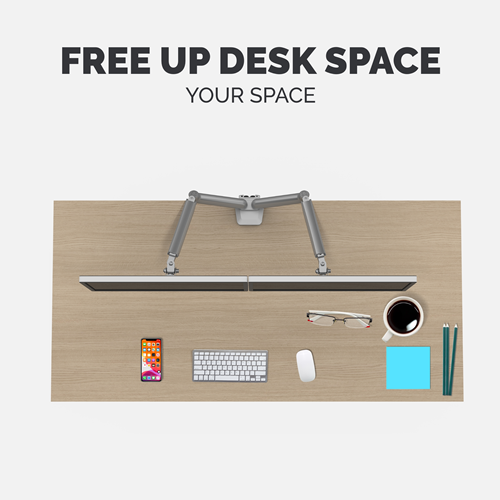 Platinum Dual Monitor Arm
