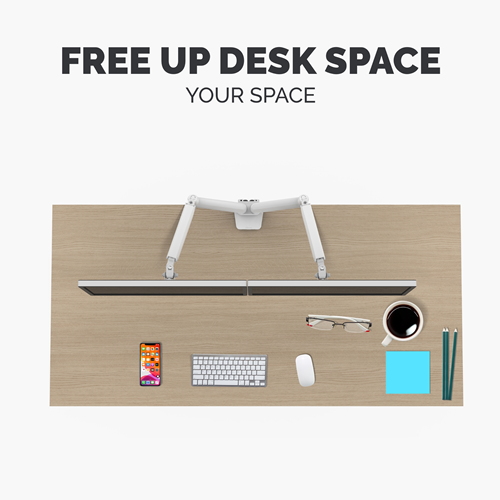Platinum Dual Monitor Arm