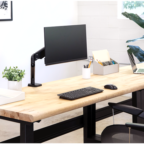 Platinum Series Single Monitor Arm - Black__8043301-PS-SingleArm-lifestyle3.png