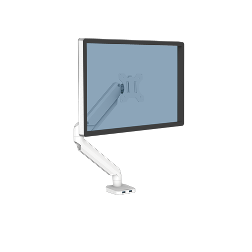 Support articulé pour un écran Platinum Series - blanc