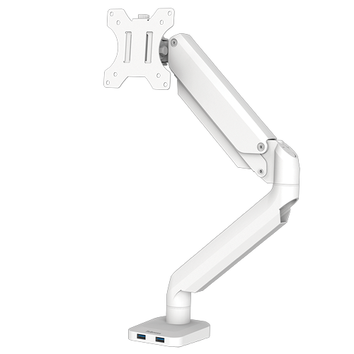 Platinum Series Single Monitor Arm - Silver