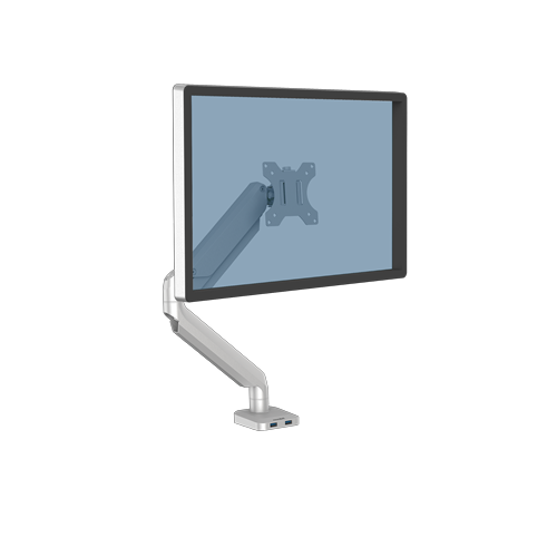 Support articulé pour un écran Platinum Series - argent