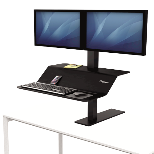 Lotus™ VE Sit-Stand Workstation –Dual 