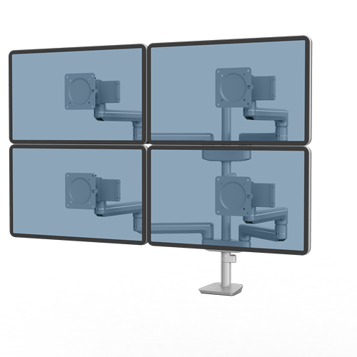 Tallo Modular™ 4FFS Monitorarm _silber