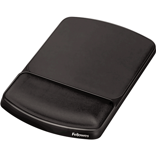Gel Wrist Rest and Mouse Pad - Graphite/Platinum