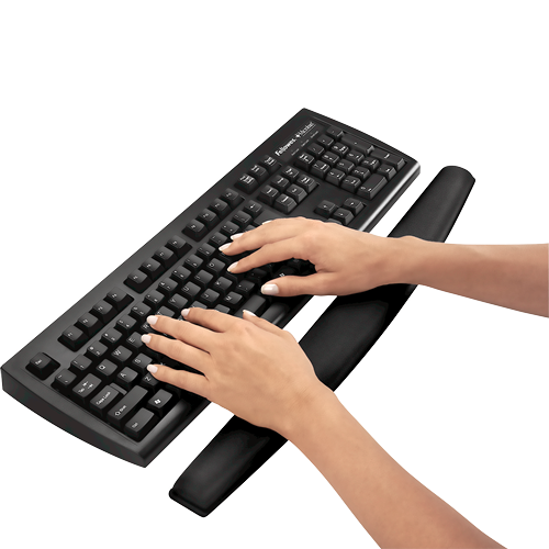 Memory Foam Wrist Support Black