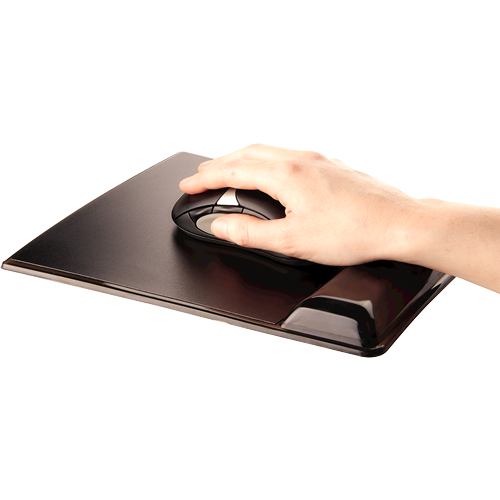 Health-V™ Crystals Mousepad Wrist Support - Black__9182301_Health-V_Crystals_Mouse_Inuse.png