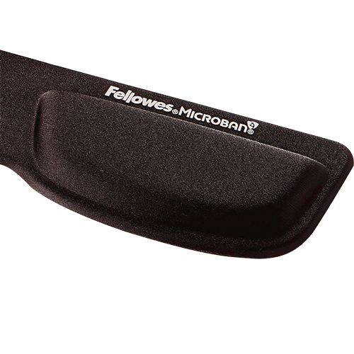 Health-V™ Fabrik Keyboard Wrist Support Black