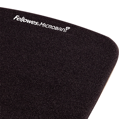 PlushTouch™ Mousepad Wrist Support Black