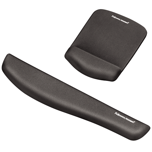 PlushTouch™ Mouse Pad Wrist Rest - Graphite