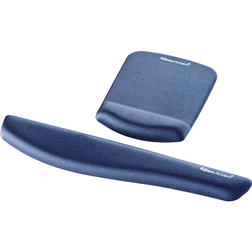 PlushTouch™ Mousepad Wrist Support Blue