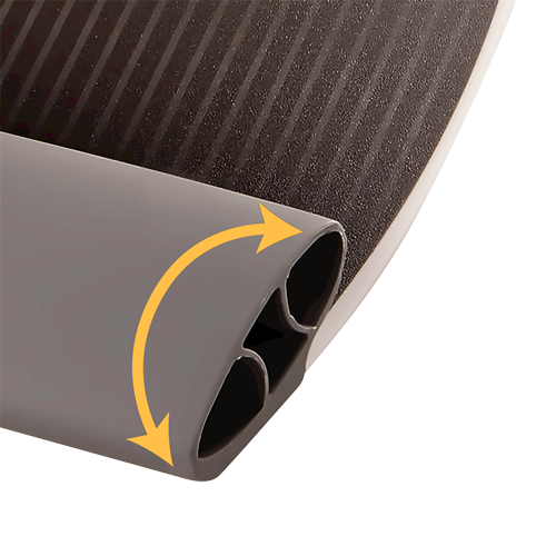 Tapete para Rato com Apoio para o Pulso Flexível I-Spire Series™ Cor Cinzenta