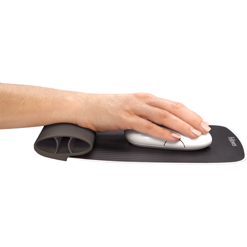 Tapete para Rato com Apoio para o Pulso Flexível I-Spire Series™ Cor Cinzenta
