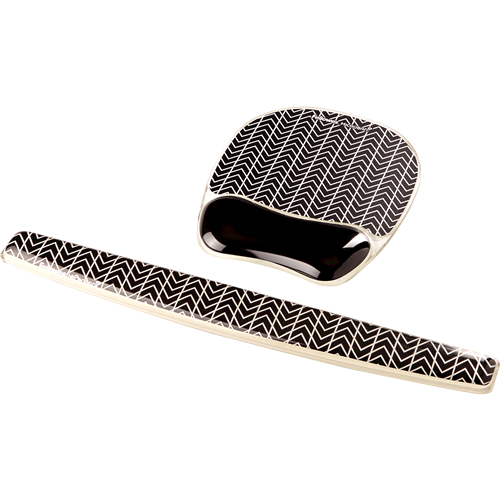 Photo Gel Mousepad Wrist Support - Chevron
