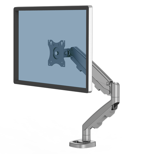 Eppa™ Single Monitor Arm – Silver
