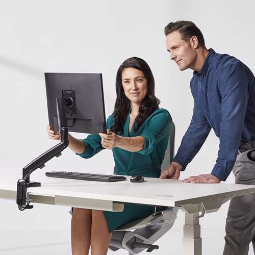 Brazo para Monitor individual Eppa™ - Negro