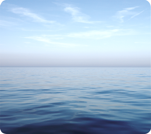 Recycled Mouse Pad Blue Ocean