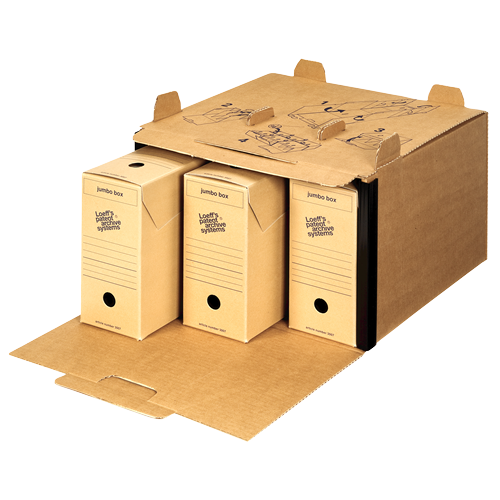 Loeff's Patent® 4004 Archivcontainer JUMBO - 15PK__BB_Loeffs_77729_4004_Jumbo_Container_With_77708_3007_Jumbo_Boxes.png
