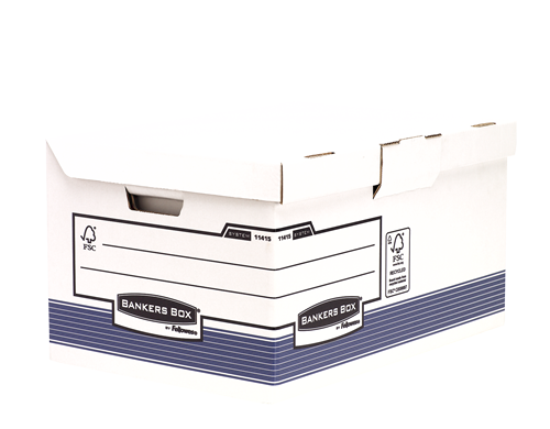 Bankers Box® System Klappdeckelbox Maxi - Blau (2er Pack)__BB_SystBlueFlipTopMaxiClosed_11415_LF.png