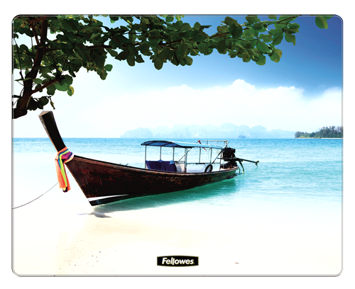 Rechteckige Brite Mat, "Strandküste"__BeachShore2_MouseMat_58748_F.png