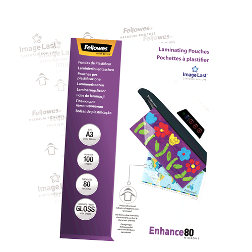 ImageLast A3 80 Micron Laminating Pouch - 100 pack