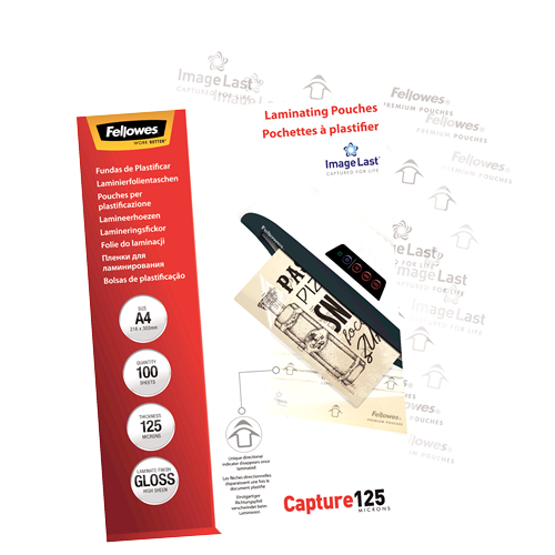 ImageLast A4 125 Micron Laminating Pouch - 100 pack
