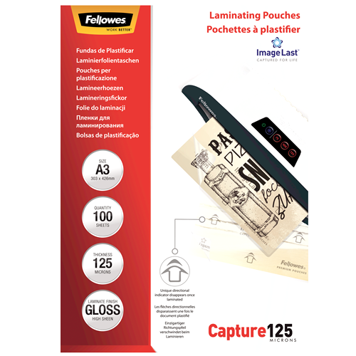 ImageLast A3 125 Micron Laminating Pouch - 100 pack